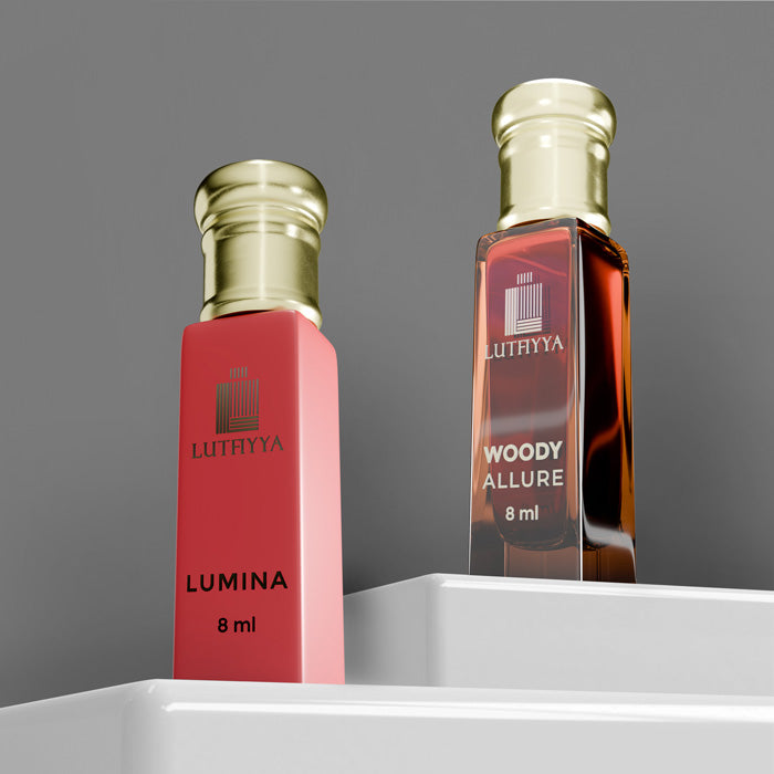 Lumina & Woody Allure Non-alcoholic Roll-on Attar Liquid For Unisex