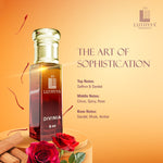 Long-lasting Unisex Fragrances | Includes Great Chief, Divinia, Green Water, Mizyaan  | Lutfiyya Non-alcoholic Roll-on Attar Set (8ml X 4)