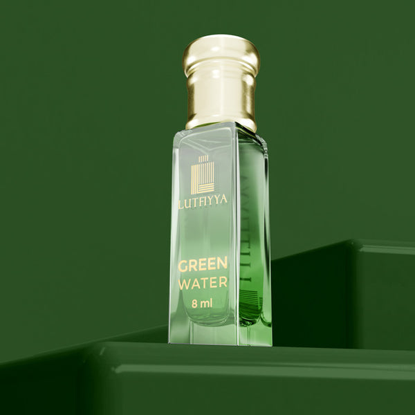 Green Water Non-alcoholic Roll-on Attar Liquid For Unisex