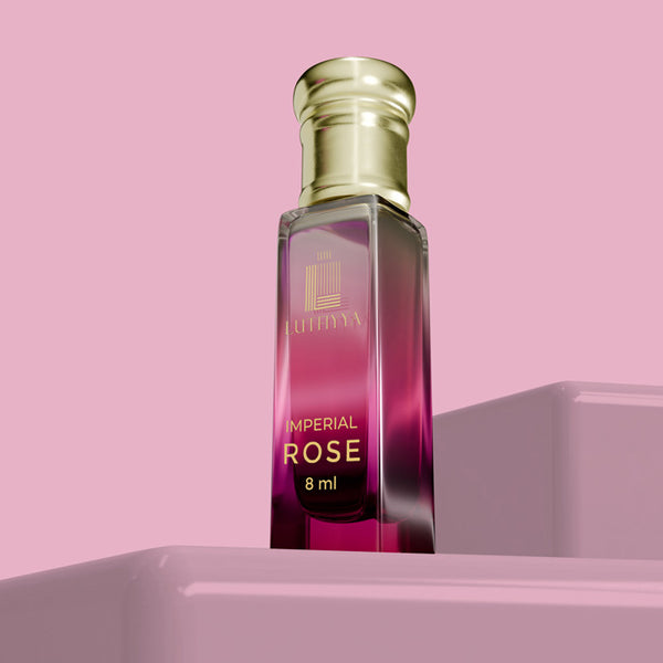 Imperial Rose Non-alcoholic Roll-on Attar Liquid For Unisex