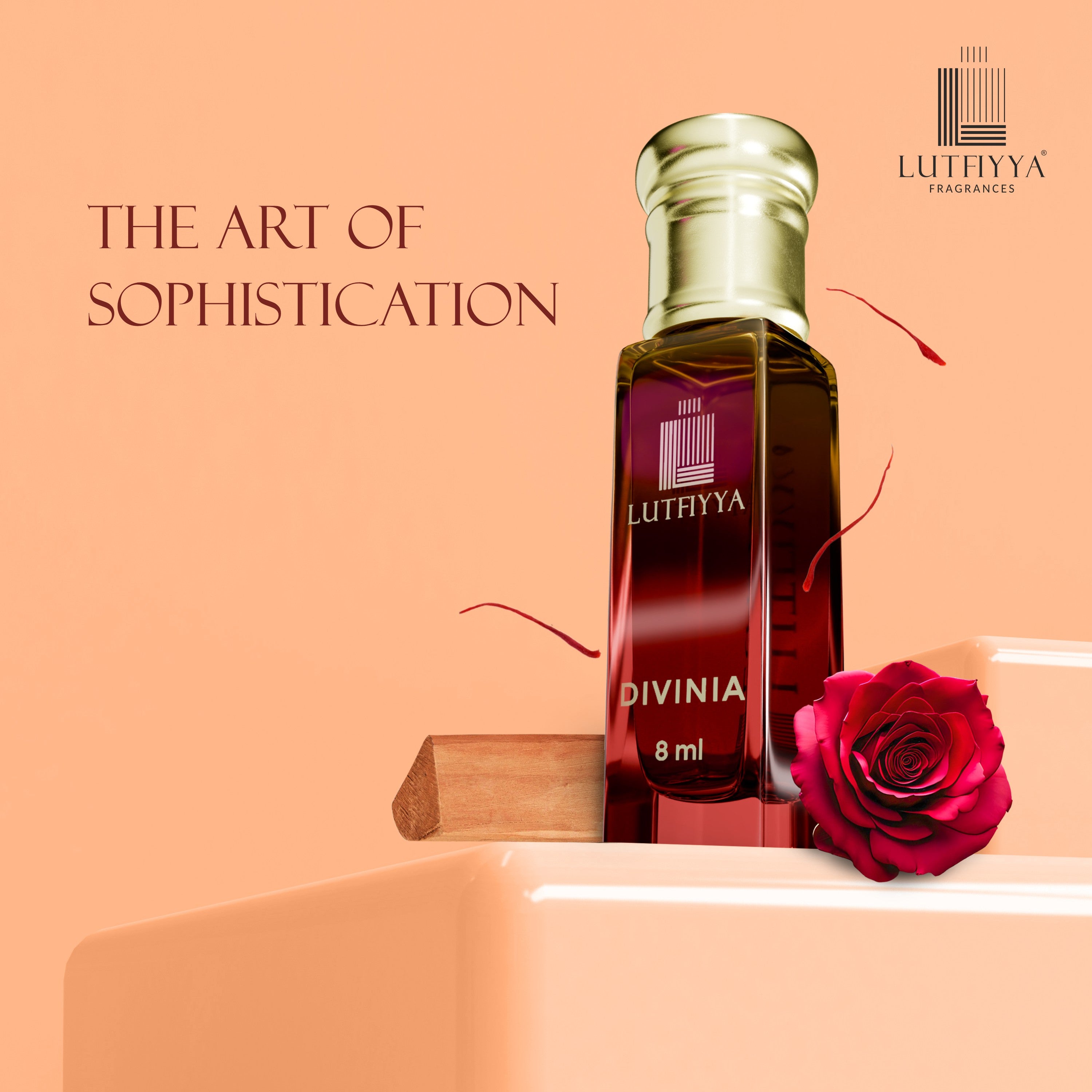 Divinia Non-alcoholic Roll-on Attar Liquid For Unisex