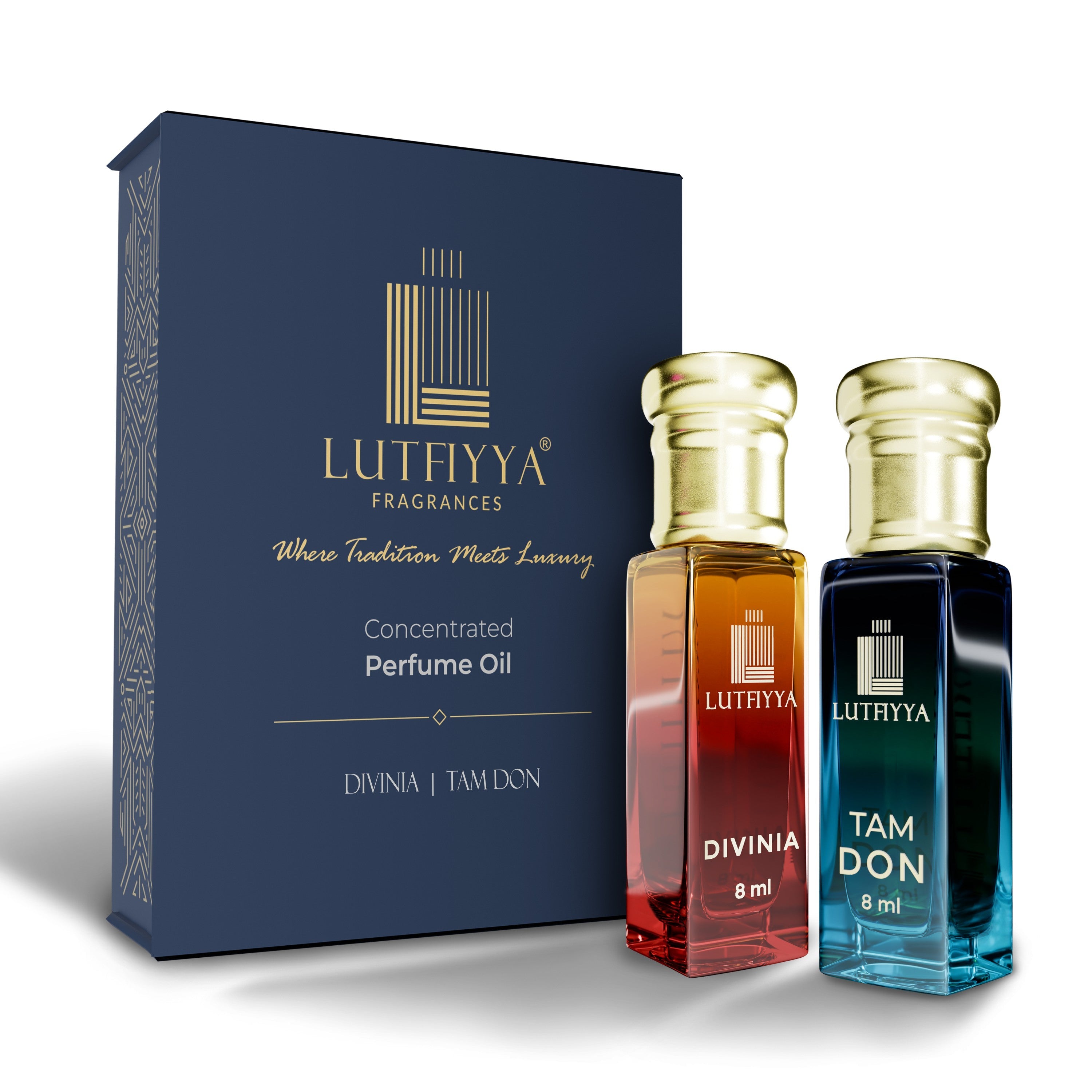 Divinia & Tam Don Non-alcoholic Roll-on Attar Liquid For Unisex