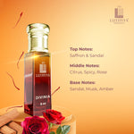 Divinia & Tam Don Non-alcoholic Roll-on Attar Liquid For Unisex