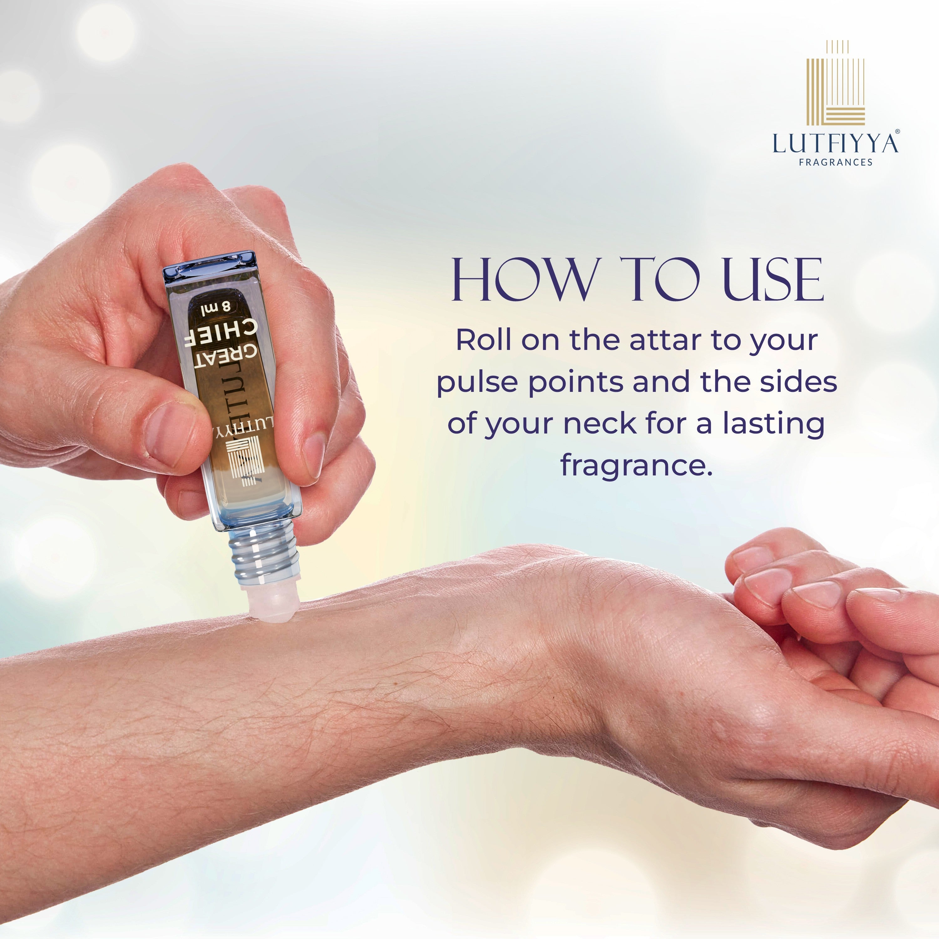 Great Chief Non-alcoholic Roll-on Attar Liquid For Unisex