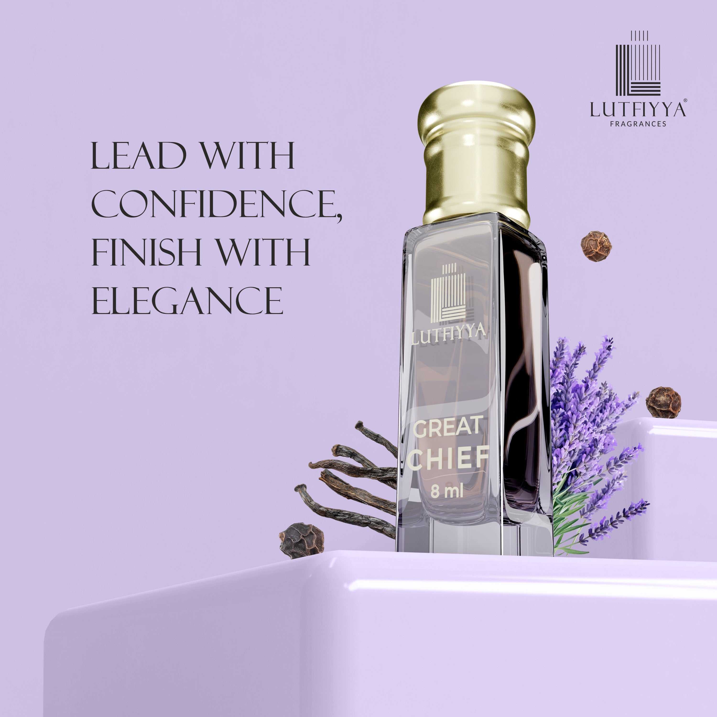 Great Chief Non-alcoholic Roll-on Attar Liquid For Unisex