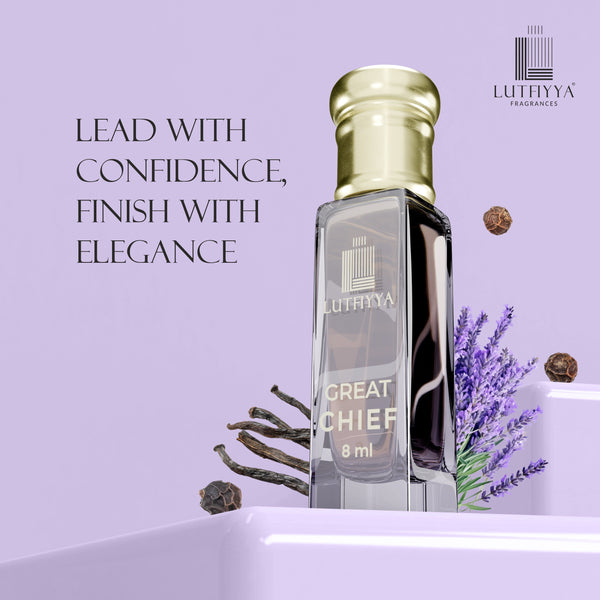 Great Chief & Mist Aura Non-alcoholic Roll-on Attar Liquid For Unisex