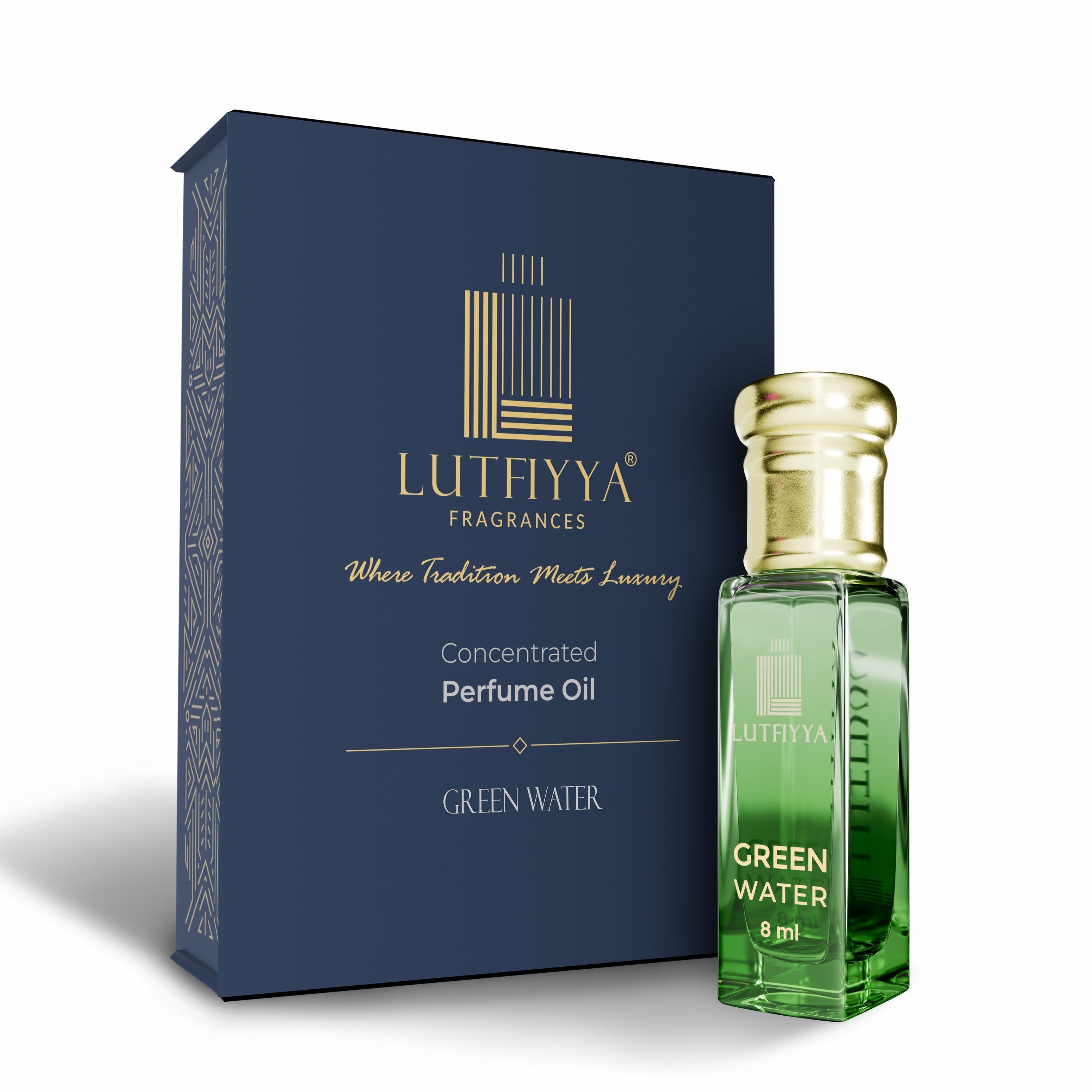 Green Water Non-alcoholic Roll-on Attar Liquid For Unisex