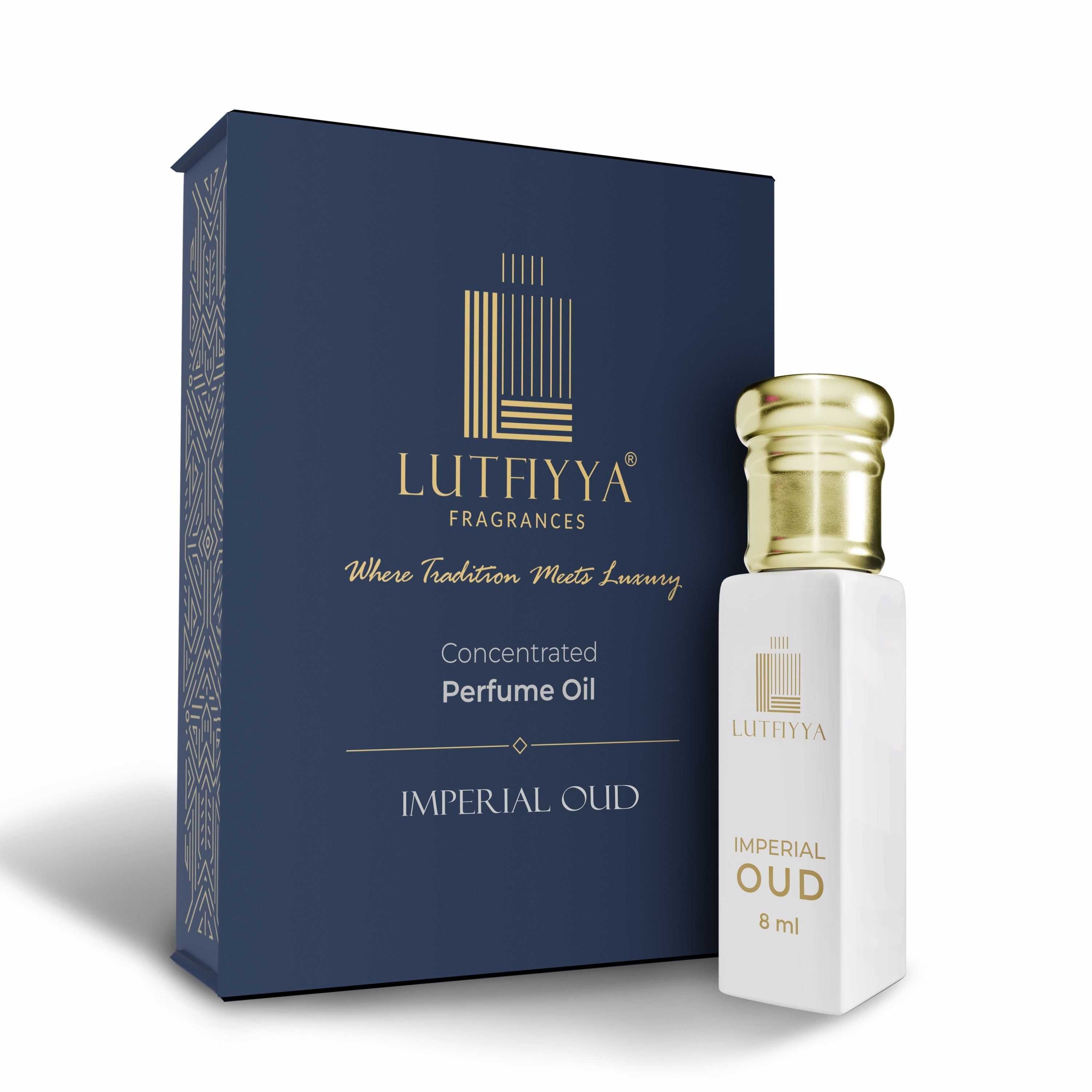 Imperial Oud Non-alcoholic Roll-on Attar Liquid For Unisex