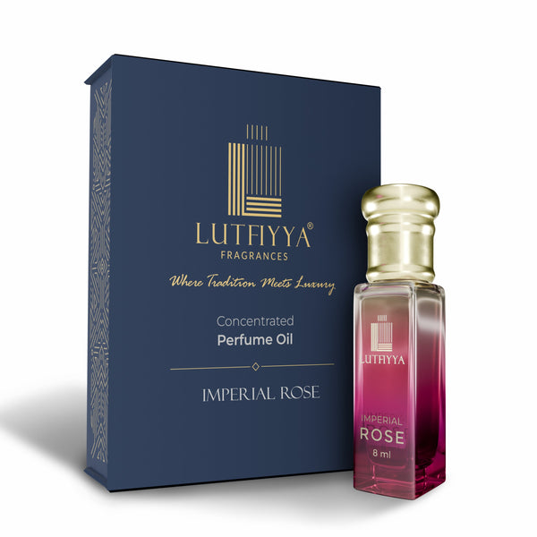 Imperial Rose Non-alcoholic Roll-on Attar Liquid For Unisex