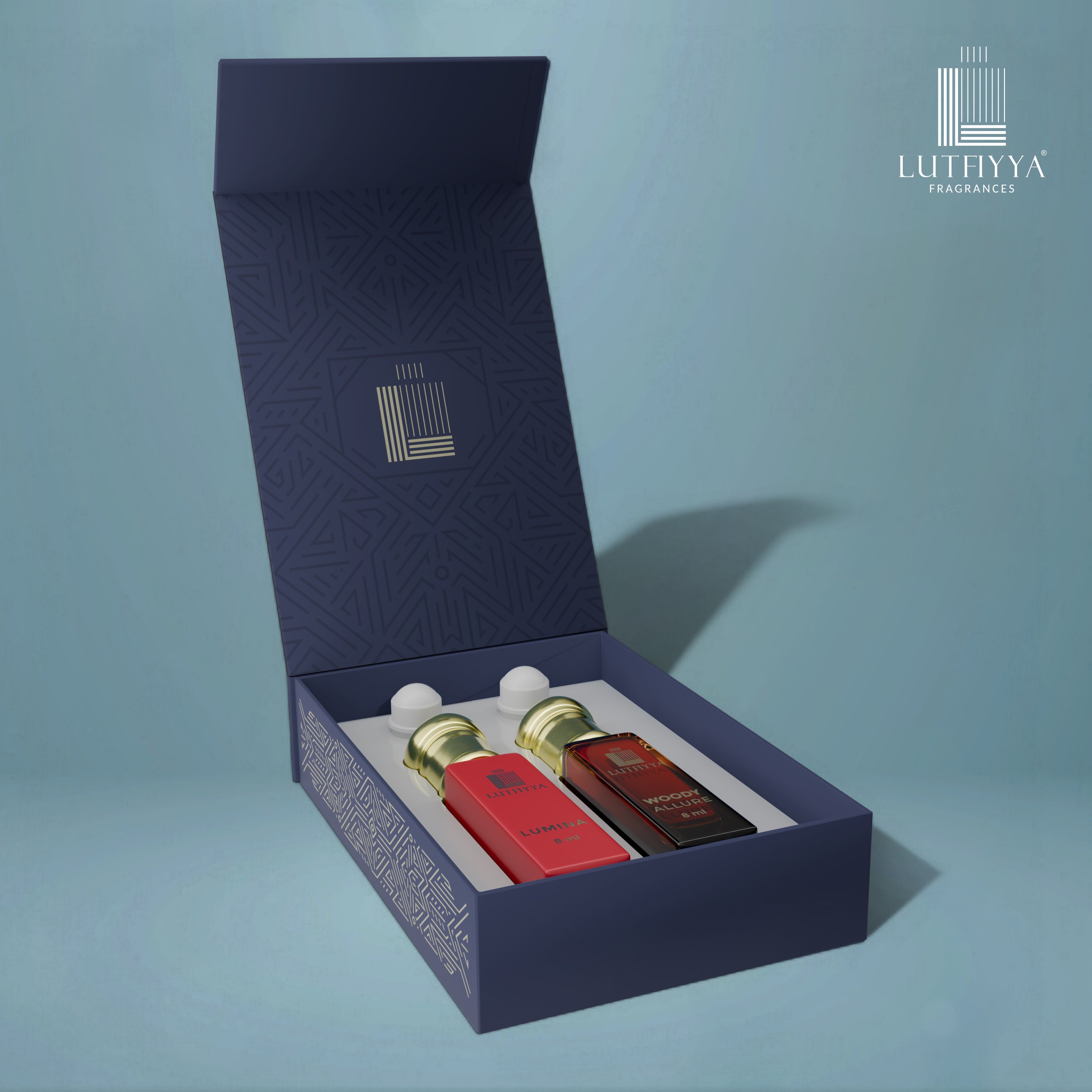 Lumina & Woody Allure Non-alcoholic Roll-on Attar Liquid For Unisex