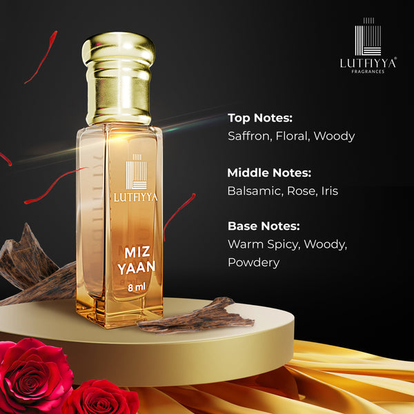 Mizyaan Non-alcoholic Roll-on Attar Liquid For Unisex