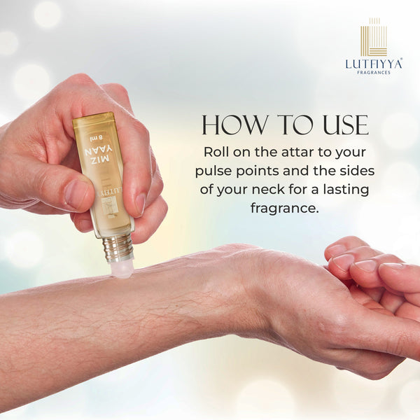 Mizyaan Non-alcoholic Roll-on Attar Liquid For Unisex