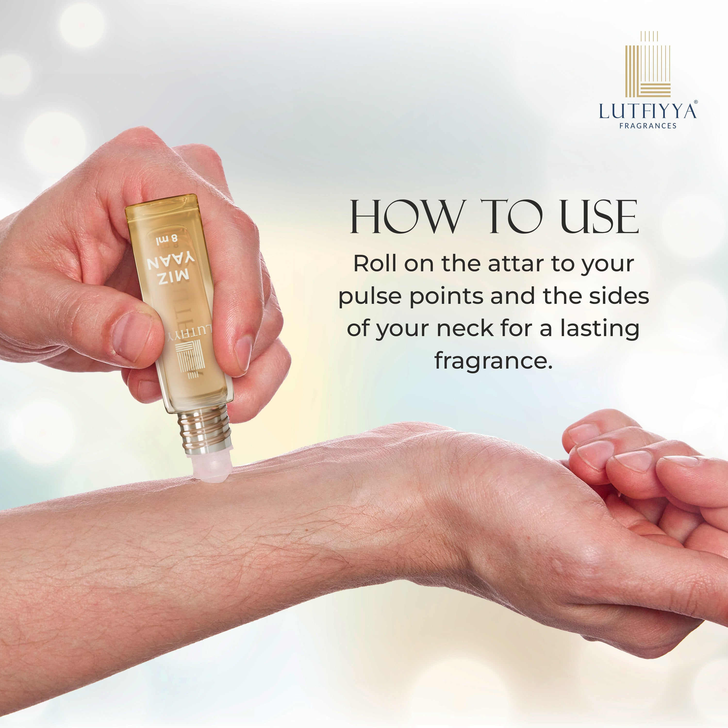 Mizyaan & Imperial Rose Listing Non-alcoholic Roll-on Attar Liquid For Unisex