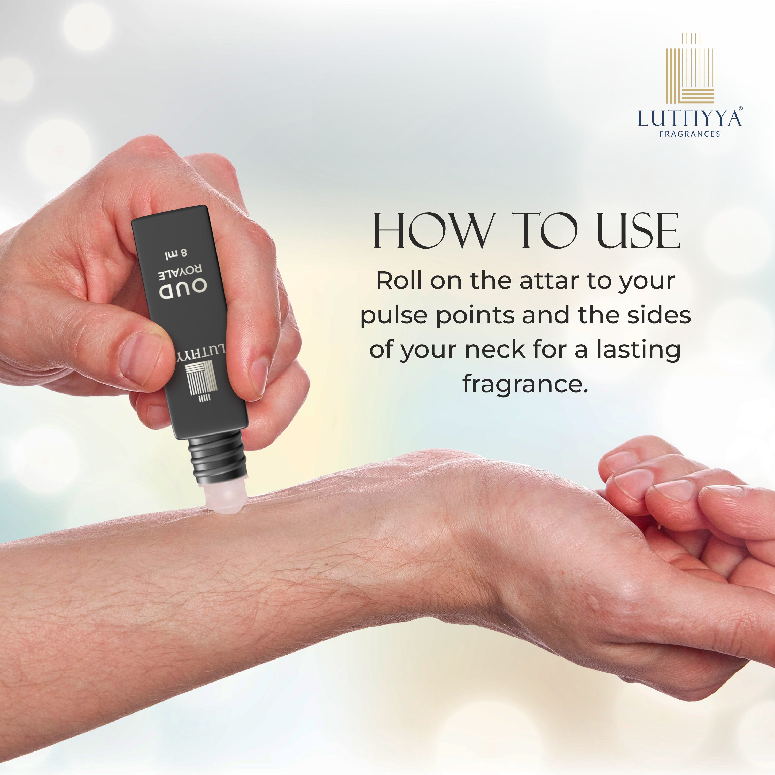 Oud Royale Non-alcoholic Roll-on Attar Liquid For Unisex