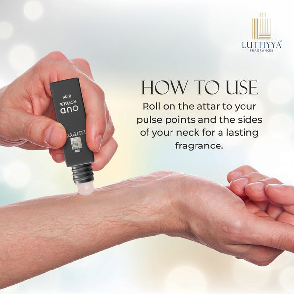 Oud Royale Non-alcoholic Roll-on Attar Liquid For Unisex