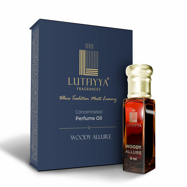 Woody Allure Non-alcoholic Roll-on Attar Liquid For Unisex